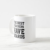 De beste leraren hebben een loopbaan koffiemok (Voorkant links)