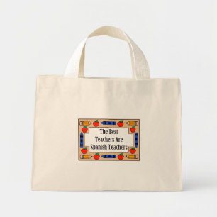 De beste leraren zijn Spaanse leraren Mini Tote Bag