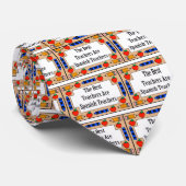 De beste leraren zijn Spaanse leraren Stropdas (Opgerold)