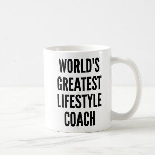 De beste lifestyle coach ter wereld koffiemok