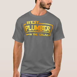 De beste loodgieter in de melkweg t-shirt