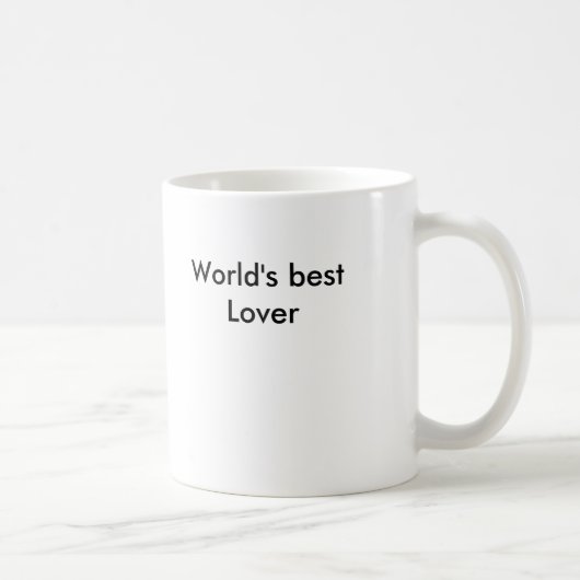 De beste Lover ter wereld Koffiemok (Rechts)