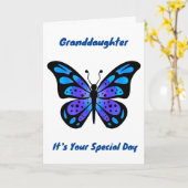 DE BESTE MAANDAG TOT ***GRANDDAUGHTER** KAART (Gele Bloem)