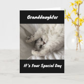 DE BESTE MAANDAG TOT ***GRANDDAUGHTER** KAART (Gele Bloem)