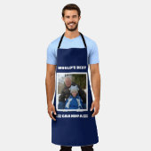 De beste maatfoto op maat van opa ter wereld schort (Gedragen)