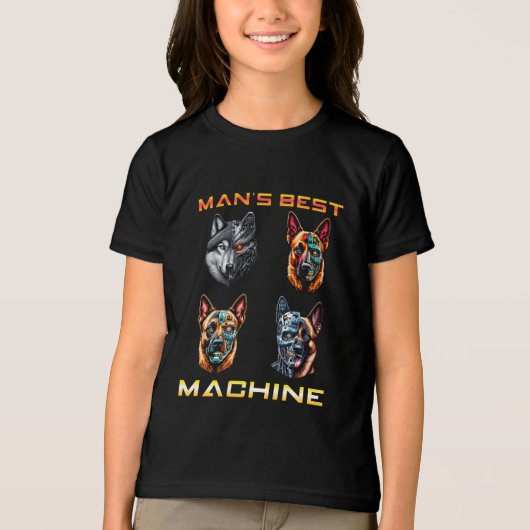 De beste machine van man Tri-Blend shirt (Voorkant)