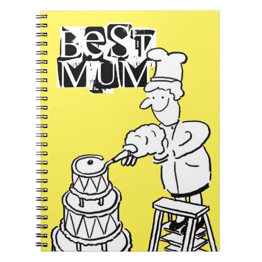 De beste makreelmaker die reuzensnoer decorreert notitieboek (Voorkant)