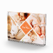 De beste mam ooit modern fotoblokken (Rechts)