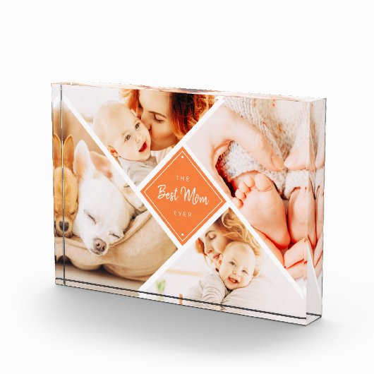 De beste mam ooit modern fotoblokken (Rechts)