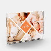 De beste mam ooit modern fotoblokken (Links)