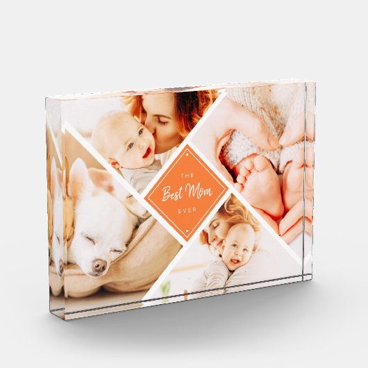 De beste mam ooit modern fotoblokken (Links)