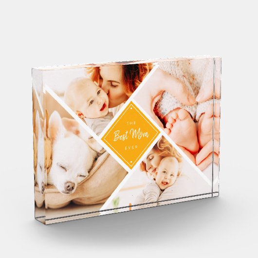 De beste mam ooit modern fotoblokken (Links)