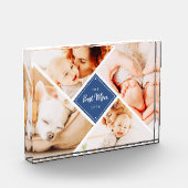 De beste mam ooit modern fotoblokken (Links)