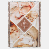 De beste mam ooit moderne aangepaste foto's deken (Voorkant Verticaal)