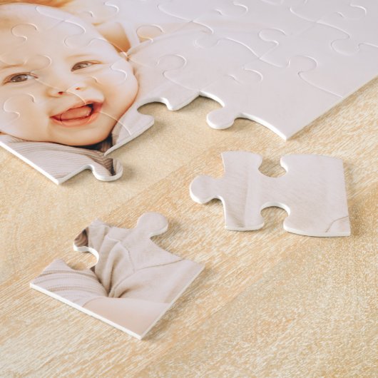 De beste mam ooit moderne aangepaste foto's legpuzzel (Zijkant)