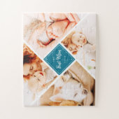 De beste mam ooit moderne aangepaste foto's legpuzzel (Verticaal)