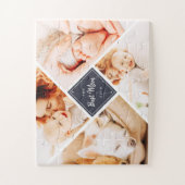 De beste mam ooit moderne aangepaste foto's legpuzzel (Verticaal)