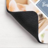 De beste mam ooit moderne aangepaste foto's muismat (Hoek)