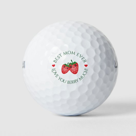 De beste mam ooit van je Moederdag houdt veel Golfballen (Voorkant)