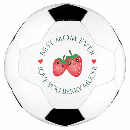 De beste mam ooit van je Moederdag houdt veel Voetbal (Voorkant)
