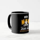 De beste mama ooit gewoon vragen... Mok personalis (Voorkant links)