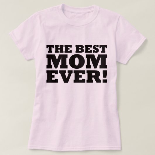De beste mama ooit t-shirt (Design voorkant)