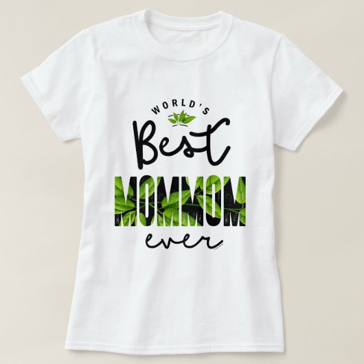 De beste mama ooit ter wereld t-shirt (Design voorkant)