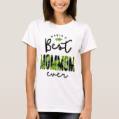 De beste mama ooit ter wereld t-shirt (Voorkant)