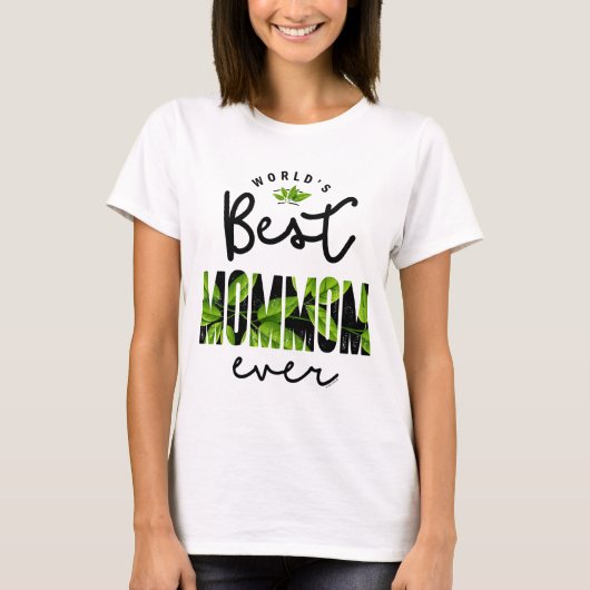 De beste mama ooit ter wereld t-shirt (Voorkant)