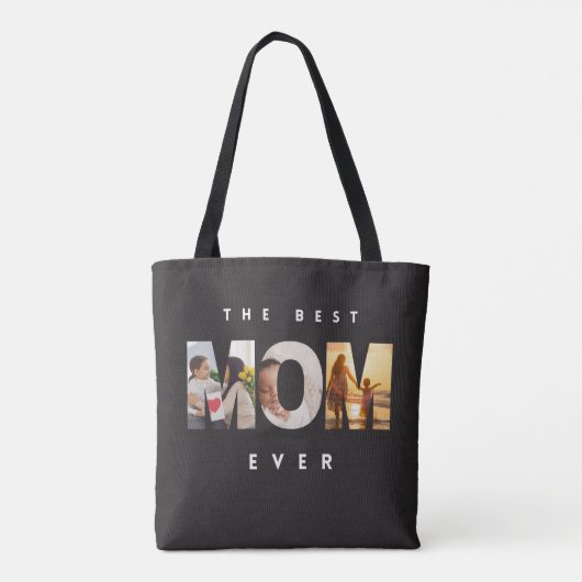 De beste mama ooit tote bag (Achterkant)