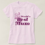De beste mama-t-shirt ter wereld t-shirt<br><div class="desc">De beste mama-t-shirt ter wereld</div>