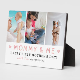 De beste mama ter wereld – Gelukkige eerste Moeder Fotoplaat