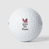 De beste mama voor golfmoeder op Moederdag Golfballen (Voorkant)