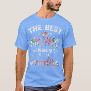 De beste mama's worden gepromoot naar oma-Moederda T-shirt