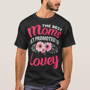 De beste mama's worden gepromoot om oma moeder te  t-shirt