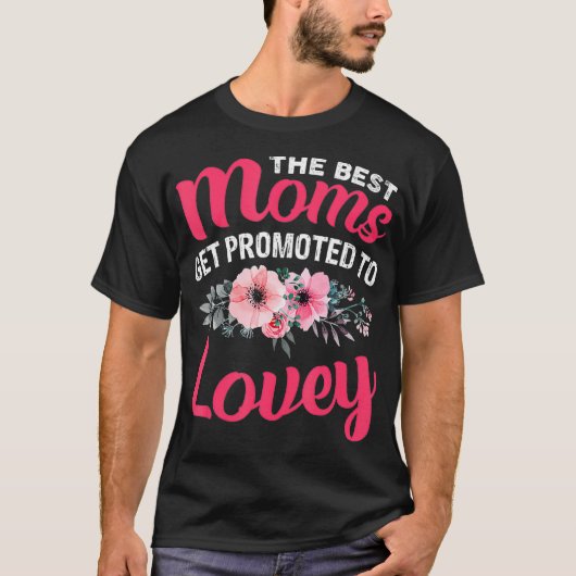 De beste mama's worden gepromoot om oma moeder te t-shirt (Voorkant)