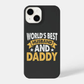 De beste man en papa van de wereld iPhone hoesje (Achterkant)