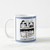 De beste man is in bed met Bride & Groom. Koffiemok (Links)