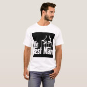 De beste man t-shirt (Voorkant volledig)