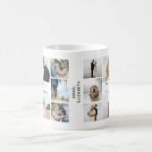 De beste man ter wereld fotocollage koffiemok (Center)