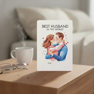 "De beste man" vakantie omarmen Kaart