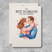 "De beste man" vakantie omarmen Kaart