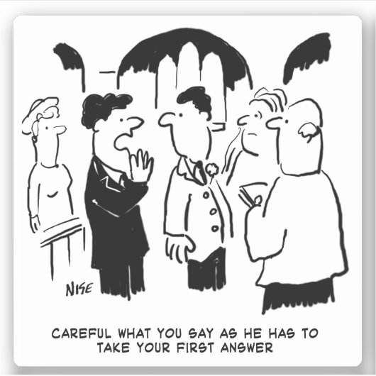 De beste man waarschuwt de Bridegroom Wedding Cart Sticker (Voorkant)