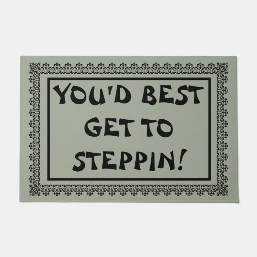 De beste manier om de stuurdeur te laten draaien deurmat (Voorkant)