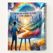 De beste manier om de toekomst te voorspellen notitieboek (Achterkant)