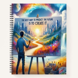 De beste manier om de toekomst te voorspellen notitieboek