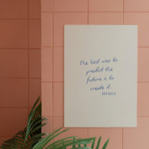 De beste manier om de toekomst te voorspellen posi