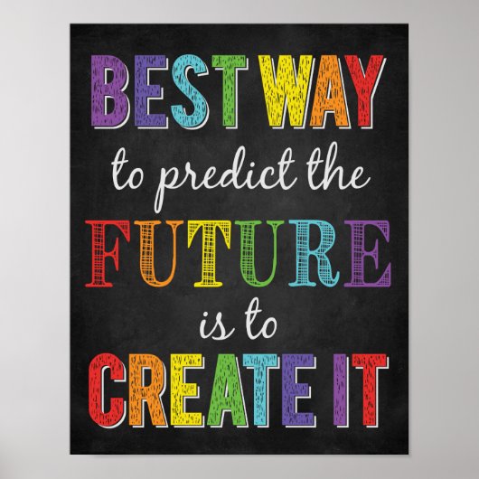 De beste manier om het toekomstige groeimechanisme poster (Voorkant)