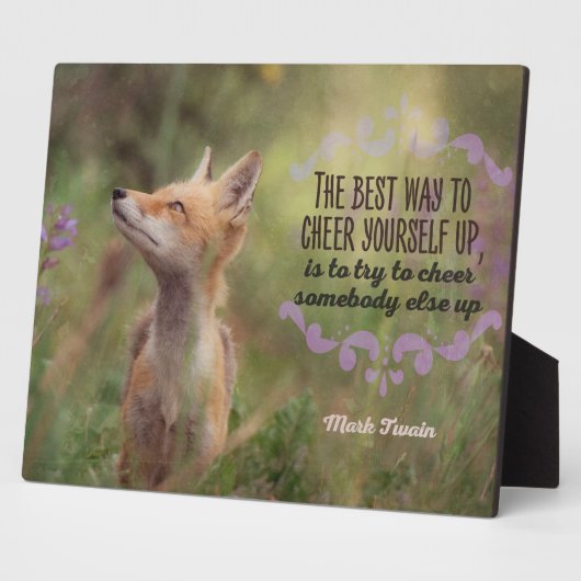 De beste manier om jezelf te juichen fotoplaat (Zijkant)