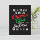 De beste manier om kerstmis te verspreiden. feestdagenkaart (Staand voorkant)